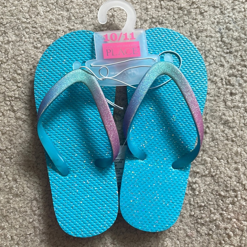 Children’s Place Sandals - Blue glitter